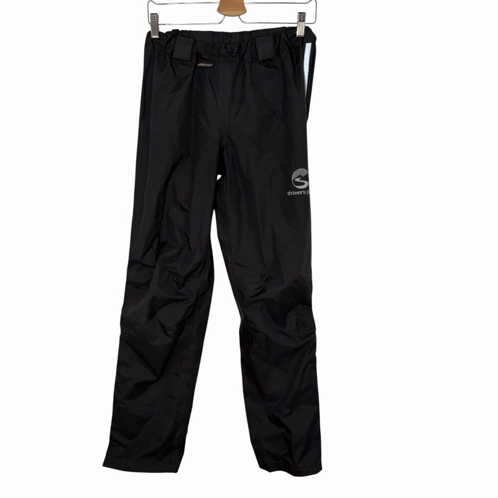 Showers Pass Transit Artex weatherproof cycling reflective Rain Pants Mens Small